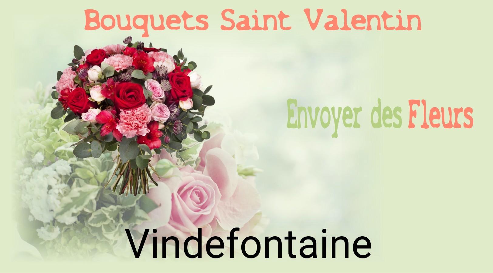 Roses de Saint-Valentin livrées à Vindefontaine